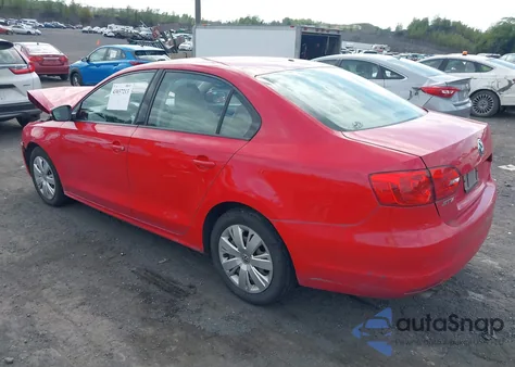 2012 Volkswagen Jetta 2.5L Se from USA, damaged, VIN 3VWDP7AJ7CM418924